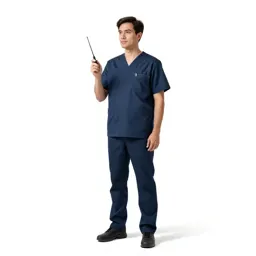 Colony medic with a diagnostic wand
