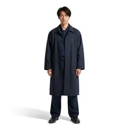 Street samurai in a long coat