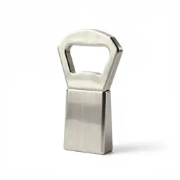 Geometric bottle opener