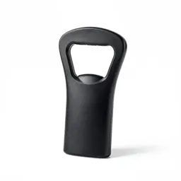 Matte black bottle opener