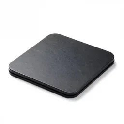 Matte black coaster set