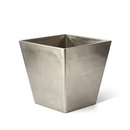 Natural wood plant pot