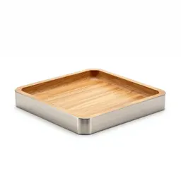 Natural wood trivet