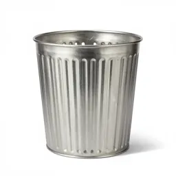 Ribbed laundry basket