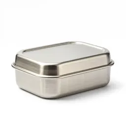 Ribbed lunch box