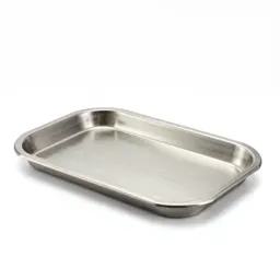 Ribbed serving tray
