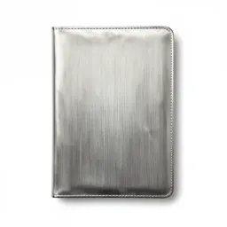 Stainless steel notebook cover