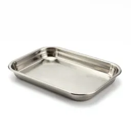 Stainless steel serving tray