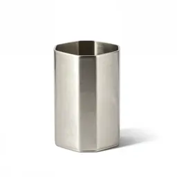 Stainless steel toothbrush holder