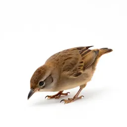 Kiwi bird foraging