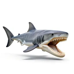 Megalodon jaw