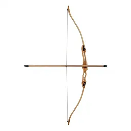 Longbow with a quiver