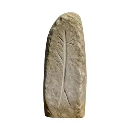 Rune-carved standing stone