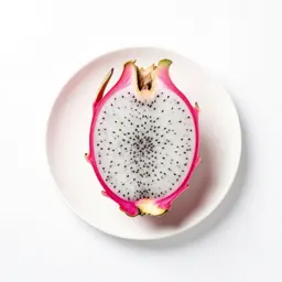 Dragon fruit halved