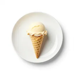 Gelato cone