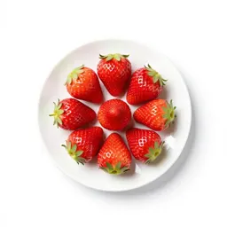 Punnet of strawberries