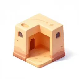 Desert outpost corridor piece