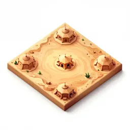 Desert outpost dungeon floor tile