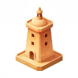 Desert outpost tower top