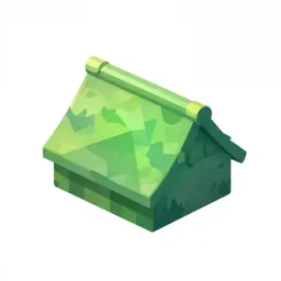 Forest village roof segment