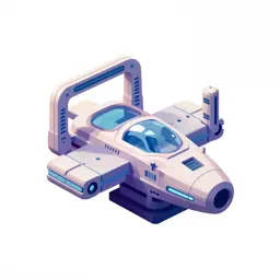 Sci-fi station bridge