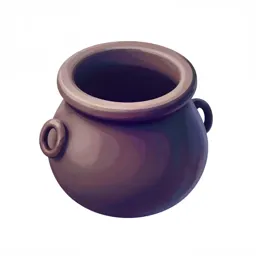 Cartoon cauldron