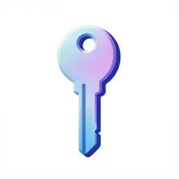 Cartoon key