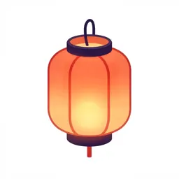 Cartoon lantern
