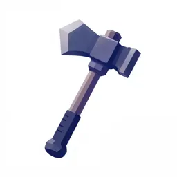 Cyberpunk pickaxe