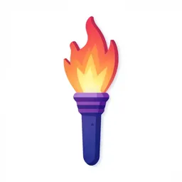 Cyberpunk torch