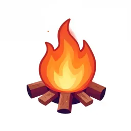 Fantasy campfire