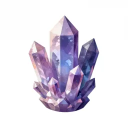 Medieval crystal cluster