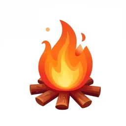 Pirate campfire