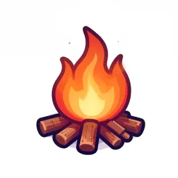 Steampunk campfire