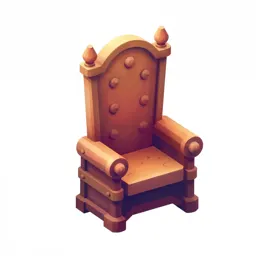 Steampunk throne