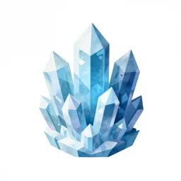 Arctic crystal cluster
