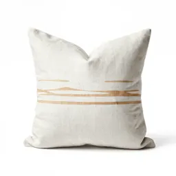 Coastal throw pillow