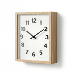 Coastal wall clock