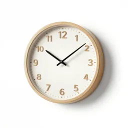 Japandi wall clock