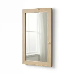 Japandi wall mirror