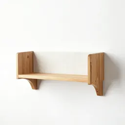 Mid-century modern wall shelf