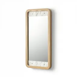 Industrial wall mirror