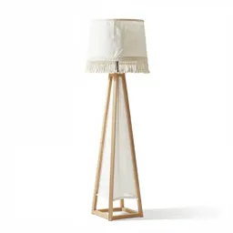 Boho floor lamp