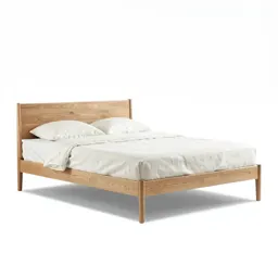 Japandi bed frame