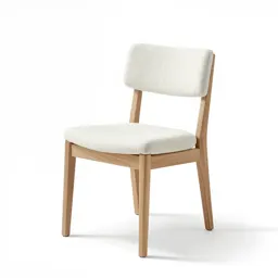 Japandi dining chair