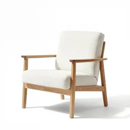 Japandi lounge chair