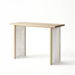 Minimalist console table