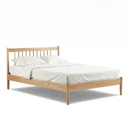 Scandinavian bed frame