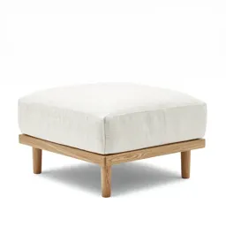 Scandinavian ottoman