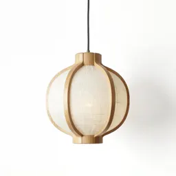 Art deco pendant light